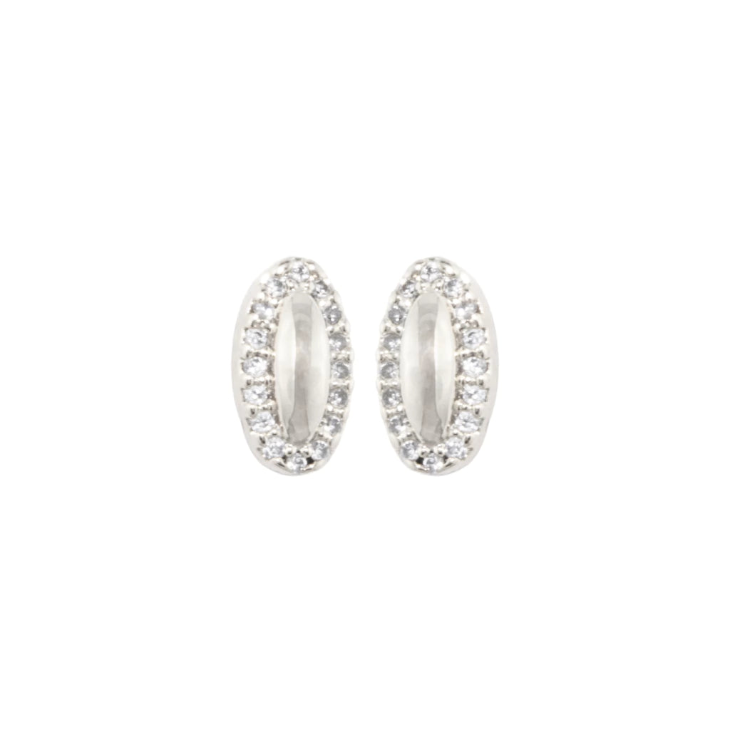 Silver Earring Veil