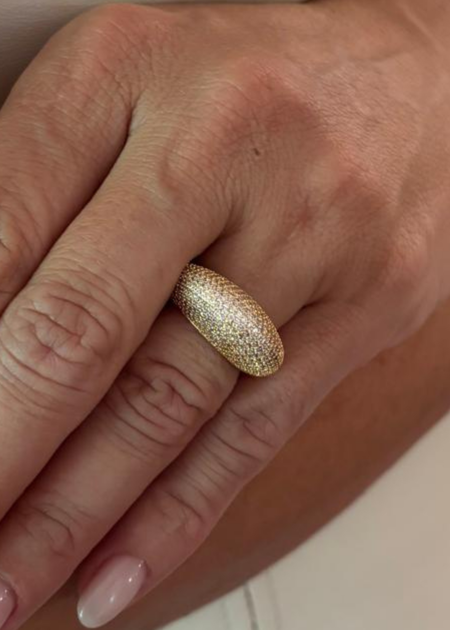 Daily Sparkle Oval Ring