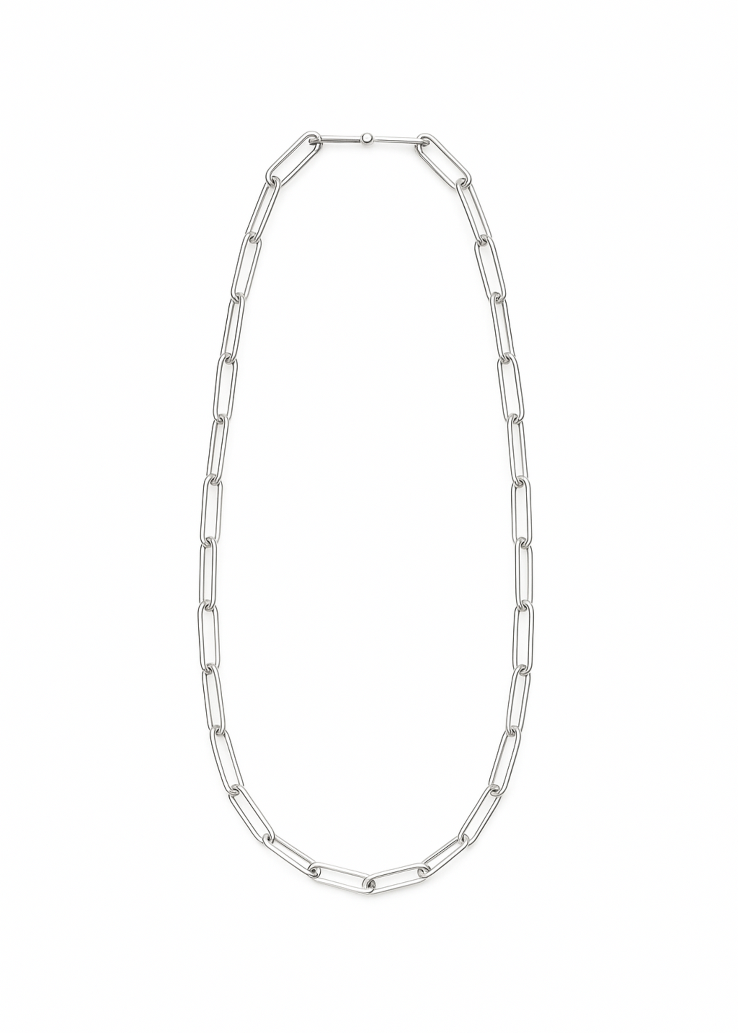 Crumpled chain necklace
