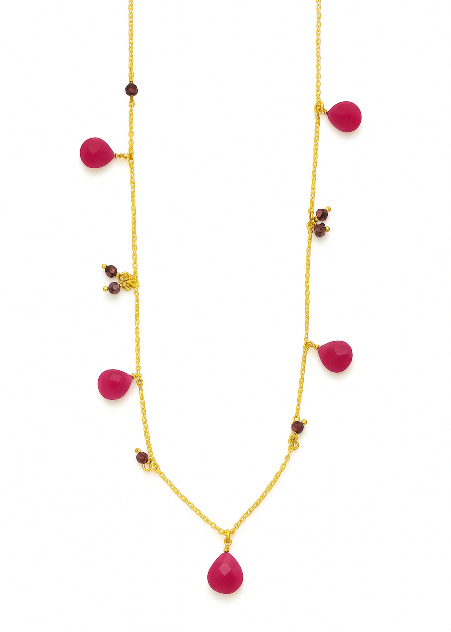 Colored Crystal necklace