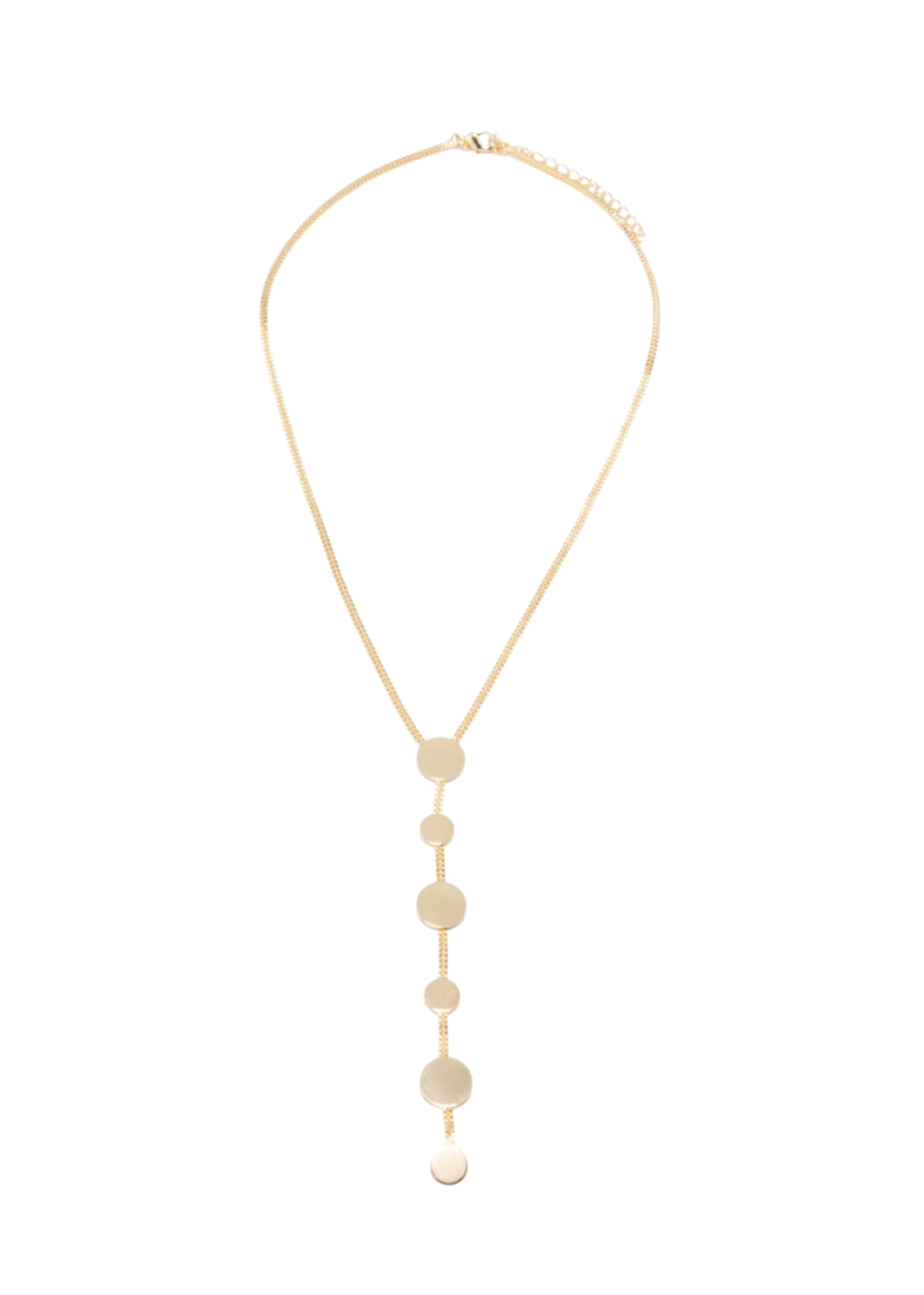 Necklace Circular Sky Drops Gold