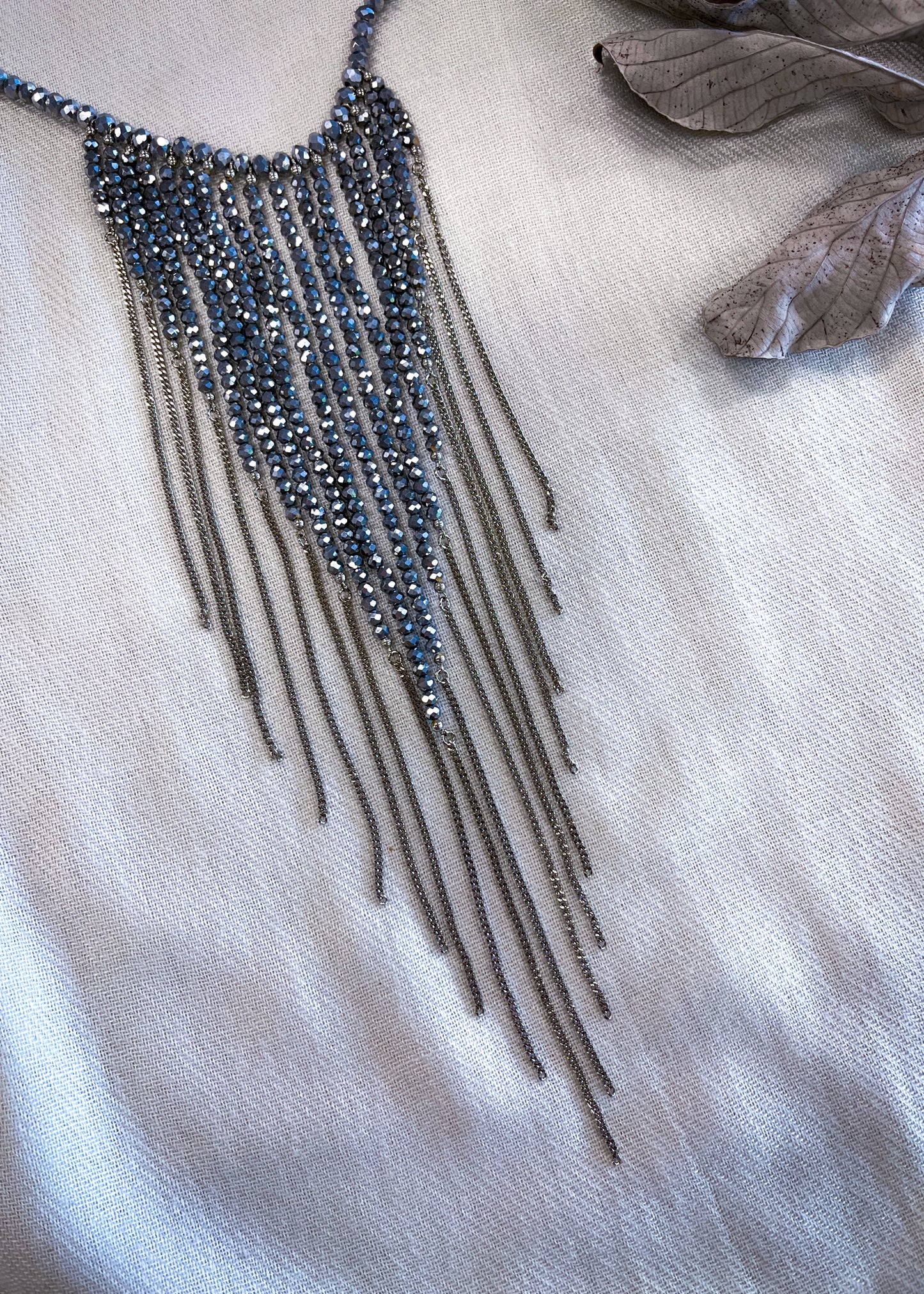 Shiny necklace Welcome