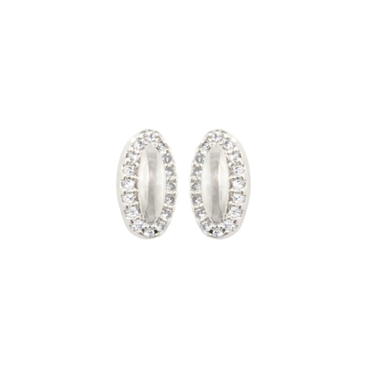 Silver Earring Veil