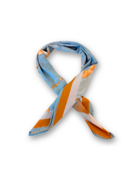 Blue Scarf
