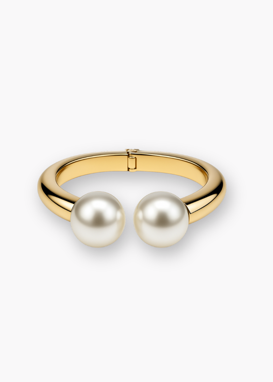Gold Pearl Bracelet