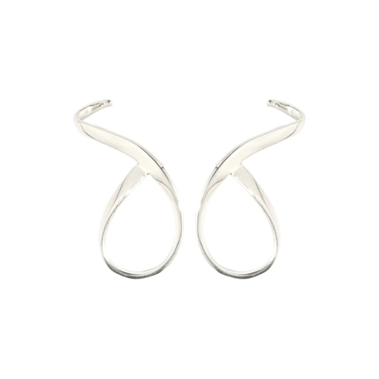 Vortex Earring Silver