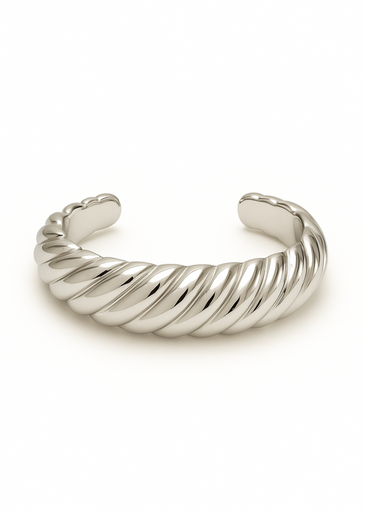 Textured Wave Bracelet