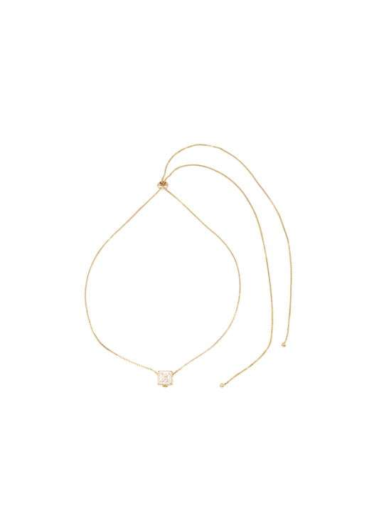 Necklace Tie Tide Gold