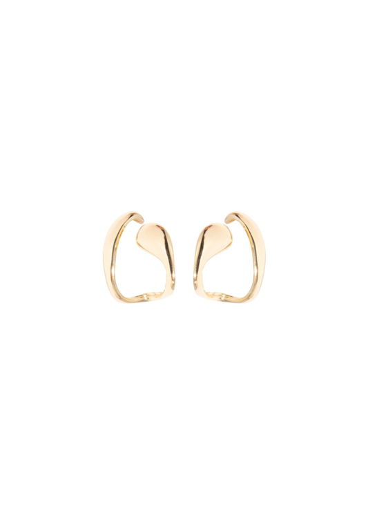 Earring Noir Gold