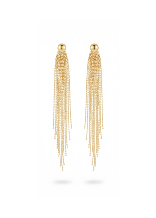 Earring Raw Gold