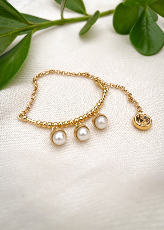 Pearl bracelet Welcome