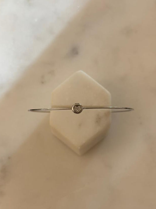 Rise Symbols Bracelet Silver Heart